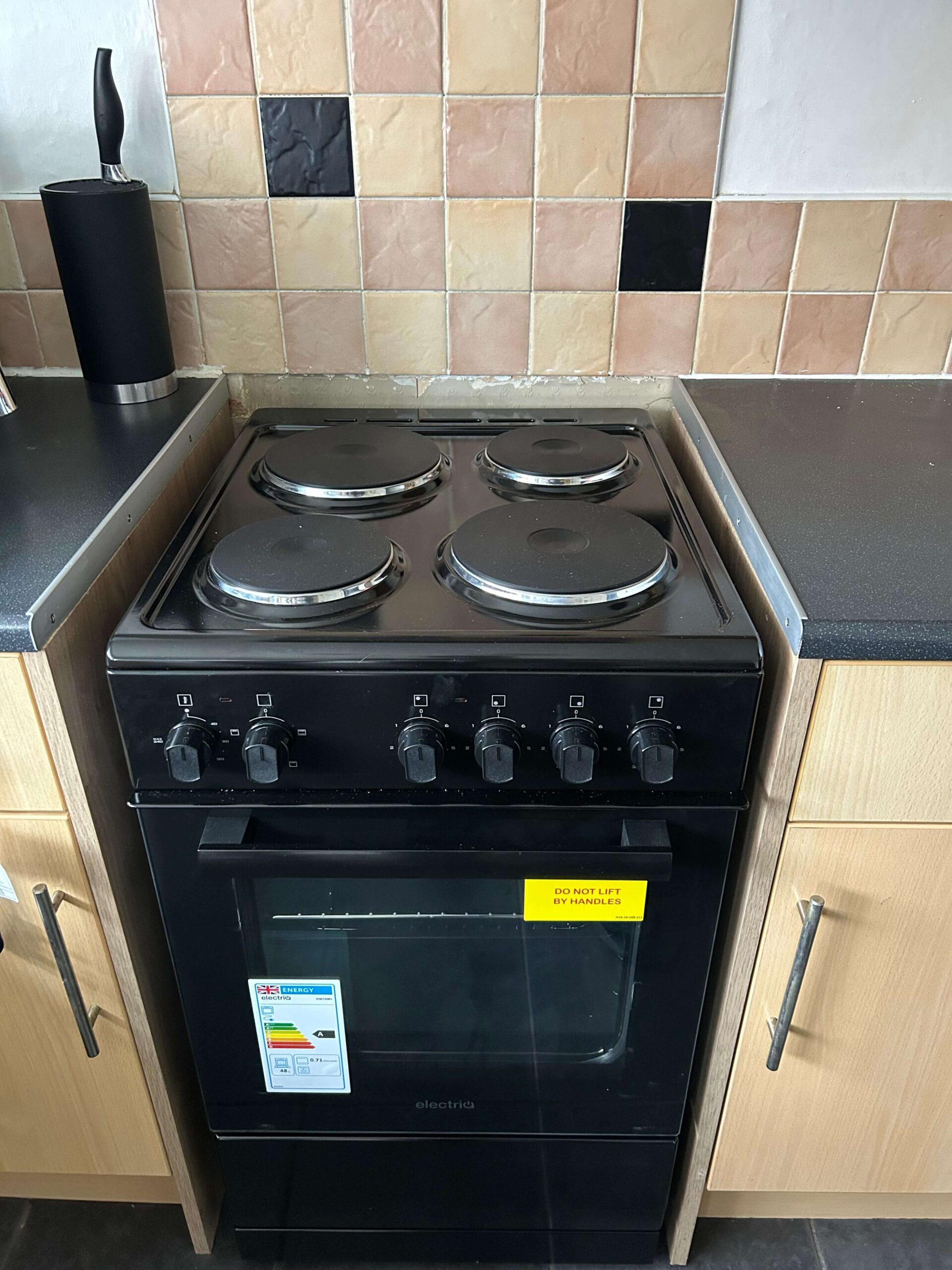 Shield Electrical Electric Stove installation